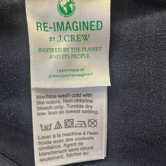 J Crew Navy Blue Shorts 12 Chino 4" Heritage Classic 97% Cotton 3% Elastane - Picture 5 of 8